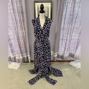 Vintage Sheri Martin Polka Dot Maxi Dress